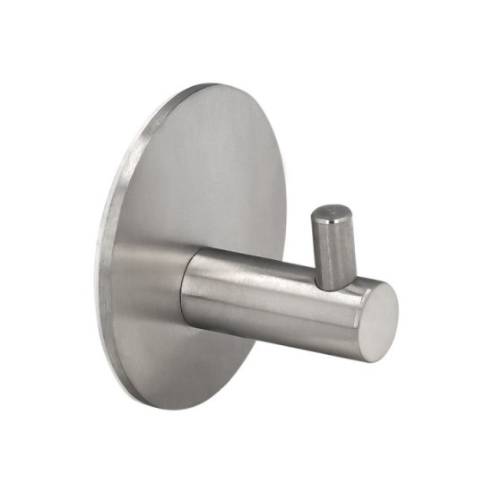Gancho Colgador Baño Individual Toallas / Albornoz Color Inox Autoadhesivo Resistente, Sin Tornillos al por Mayor | Almacén de F