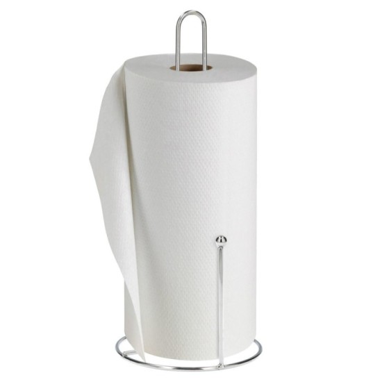 Portarrollos Papel Cocina Vertical, Cromado, 13x29 cm, al por Mayor | Almacén de Ferretería