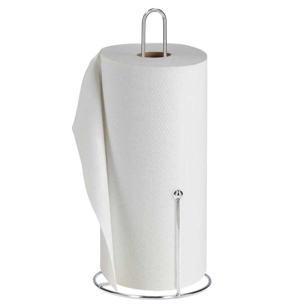 Portarrollos Papel Cocina Vertical, Cromado, 13x29 cm, al por Mayor | Almacén de Ferretería