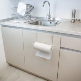 Colgador Portarrollos Papel Cocina, Acero Para Puertas, Encimeras, Muebles, 32,5x18x10 cm, al por Mayor | Almacén de Ferretería