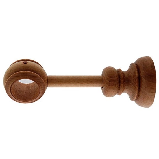 Soporte Madera Extensible 28x205 mm, Nogal al por Mayor | Almacén de Ferretería
