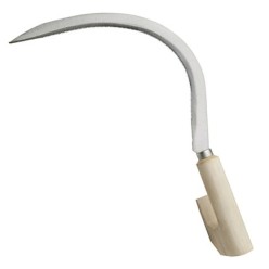 Hoz Hierbera Wolfpack Mango Vuelto 22 mm, Derecha (Diestros)