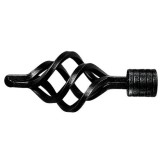 Terminal Forja Piña Ø 20 mm, Negro al por Mayor | Almacén de Ferretería