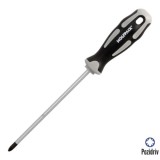 Destornillador Pozidriv Acero S2 Mango TPR Bimaterial, Medida PZ 2 x Ø 6 x 150 mm,  DIN5262, al por Mayor | Almacén de Ferreterí