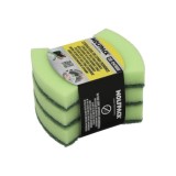 Estropajo Verde Con Esponja, Pack 3 Unidades, al por Mayor | Almacén de Ferretería