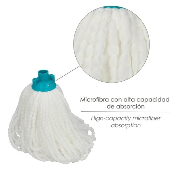 Fregona Mocho Microfibra al por Mayor | Almacén de Ferretería