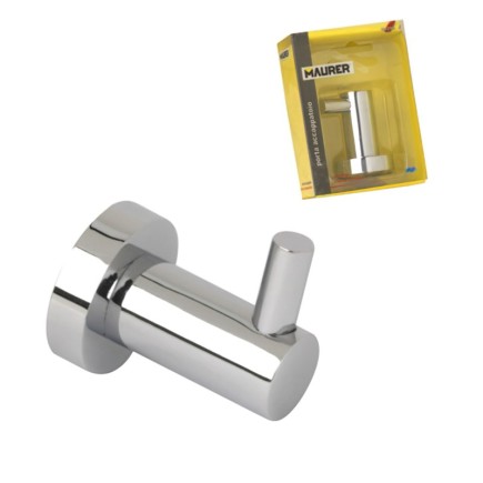 Colgador Baño Maurer  Individual Inoxidable 4x5x4 cm,