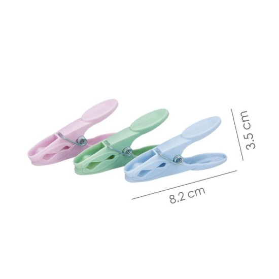 Pinzas Tender Ropa Plastico (Pak 24 Pz) al por Mayor | Almacén de Ferretería