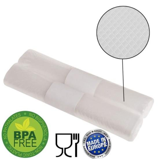 Bolsas Envasar Al Vacío Gofrada 20x600 cm, (2 Rollos) al por Mayor | Almacén de Ferretería