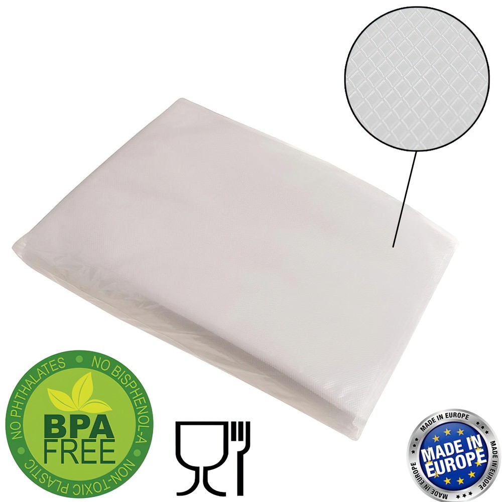 Bolsas Envasar Al Vacío Gofrada 30x40 cm, (Paquete De 100 Unidades) al por Mayor | Almacén de Ferretería