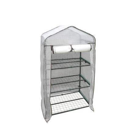 Invernadero de Jardin Portatil PVC3 Niveles 125 cm, Cultivo de plantas, esquejes, semilleros, etc,