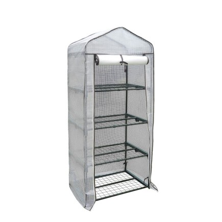 Invernadero Portatil Pvc 4 Niveles 157 cm,