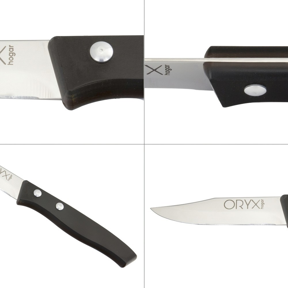 Cuchillo Aspen Mondador Hoja Acero Inoxidable 8 cm, Negro al por Mayor | Almacén de Ferretería