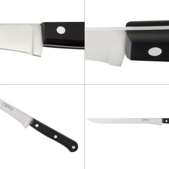 Cuchillo Grenoble Jamonero Hoja Acero Inoxidable 25 cm, Negro al por Mayor | Almacén de Ferretería