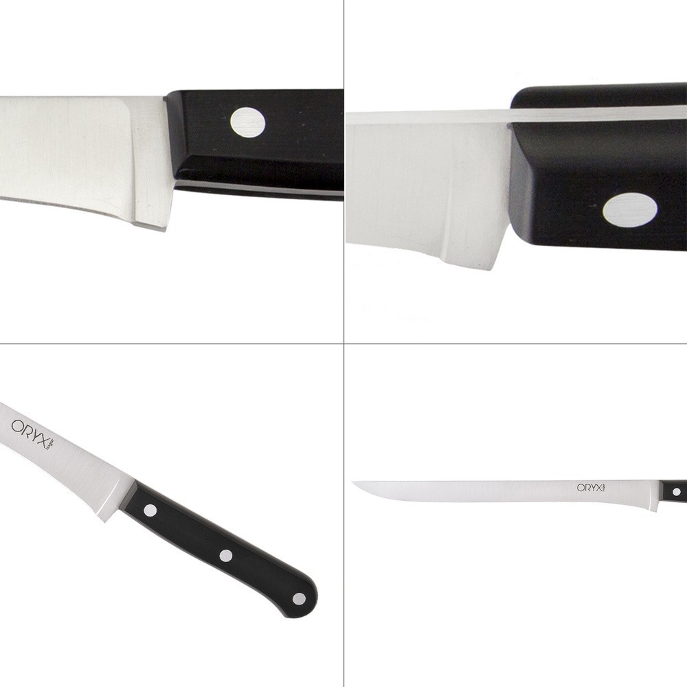 Cuchillo Grenoble Jamonero Hoja Acero Inoxidable 25 cm, Negro al por Mayor | Almacén de Ferretería