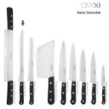 Cuchillo Grenoble Jamonero Hoja Acero Inoxidable 25 cm, Negro al por Mayor | Almacén de Ferretería