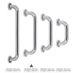 Agarre Ducha Maurer Cromo Brillo Ø 32 mm, Longitud 40 cm,