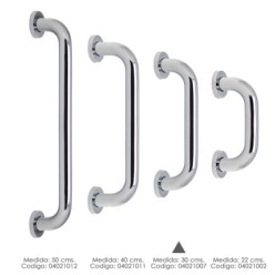 Agarre Ducha Maurer Cromo Brillo Ø 32 mm, Longitud 30 cm,