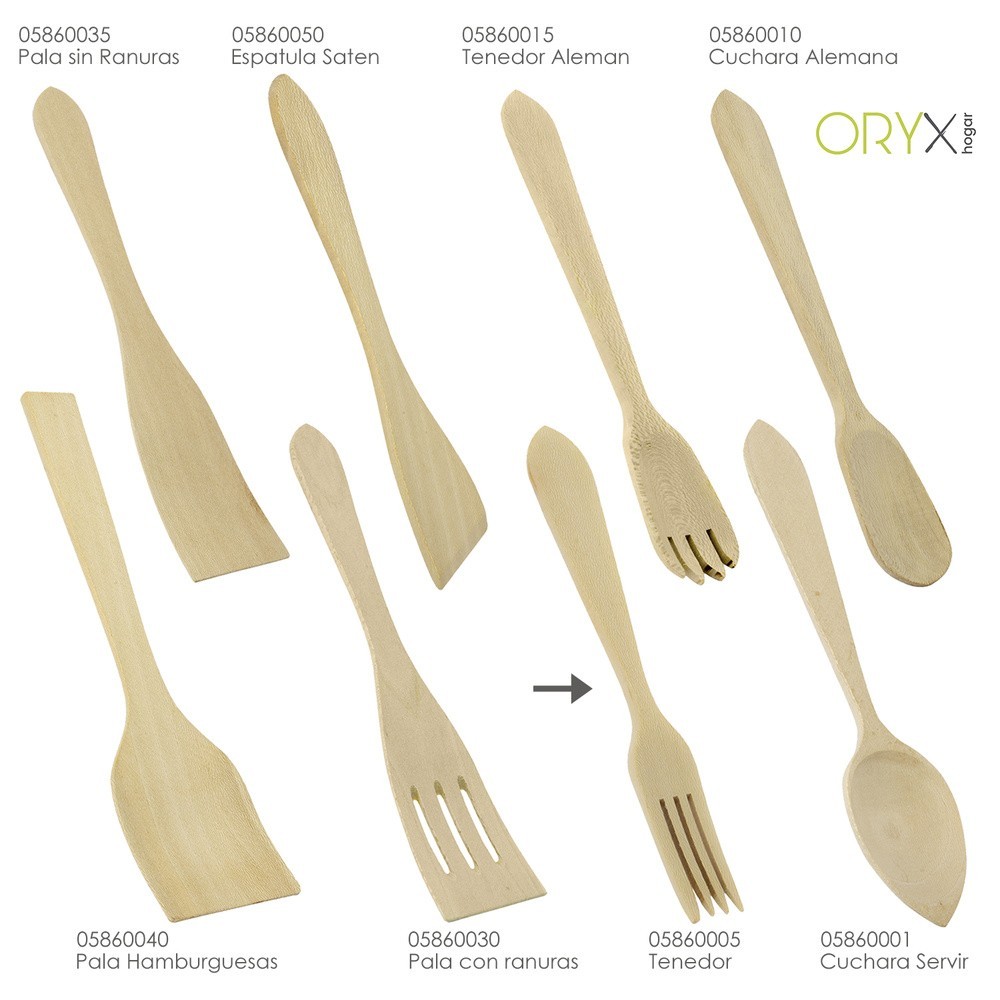 Tenedor Cocina Madera Oryx 30 cm, al por Mayor | Almacén de Ferretería