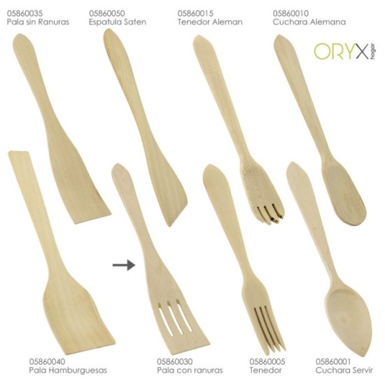 Pala Cocina Madera Con Ranuras Oryx 30 cm, al por Mayor | Almacén de Ferretería