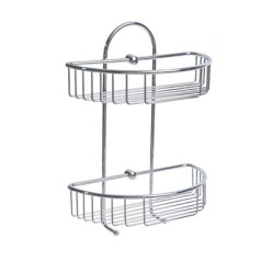 Cestillo Inoxidable Maurer Para Colgar 2 alturas 27x15x37 cm,