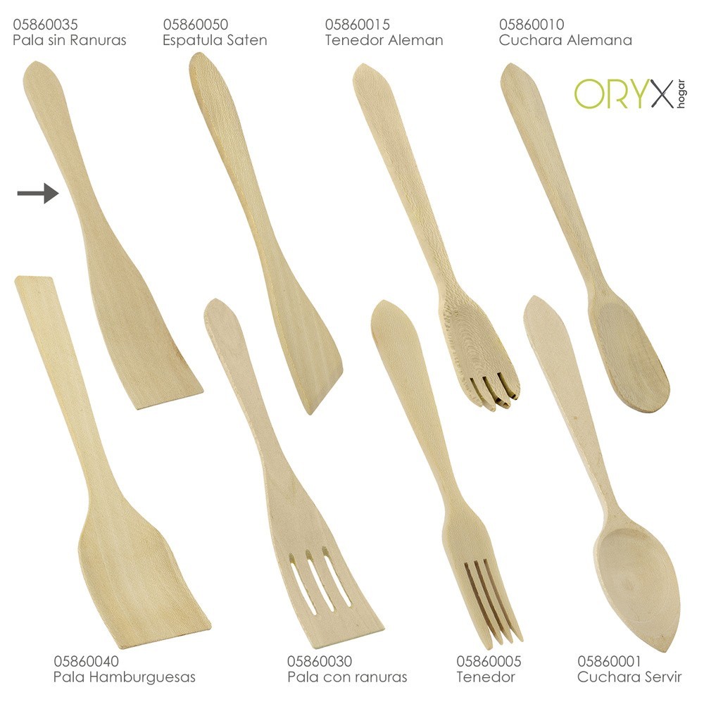 Pala Cocina Madera Sin Ranuras Oryx 30 cm, al por Mayor | Almacén de Ferretería