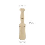 Mano Mortero Madera Oryx 19 cm, al por Mayor | Almacén de Ferretería