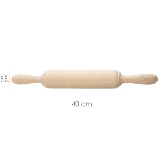 Rodillo Amasar Madera Oryx 40 cm, al por Mayor | Almacén de Ferretería