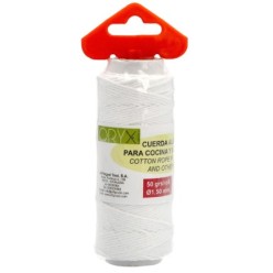 Cuerda Algodón Carnicero 50 gr, Rollo Ø1,50 mm,