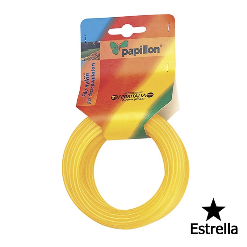 Hilo Nylon Estrella 2,4 mm, (Rollo 15 Metros)