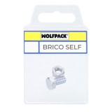 Tornillo Cabeza Hexagonal Zincado M8 x 30 mm,  4 unidades al por Mayor | Almacén de Ferretería
