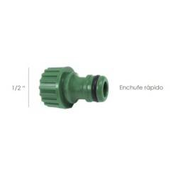 Adaptador Manguera Plastico 1/2 Hembra Granel