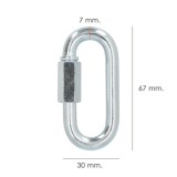 Enganche Rapido Cadena   7,0 mm, al por Mayor | Almacén de Ferretería