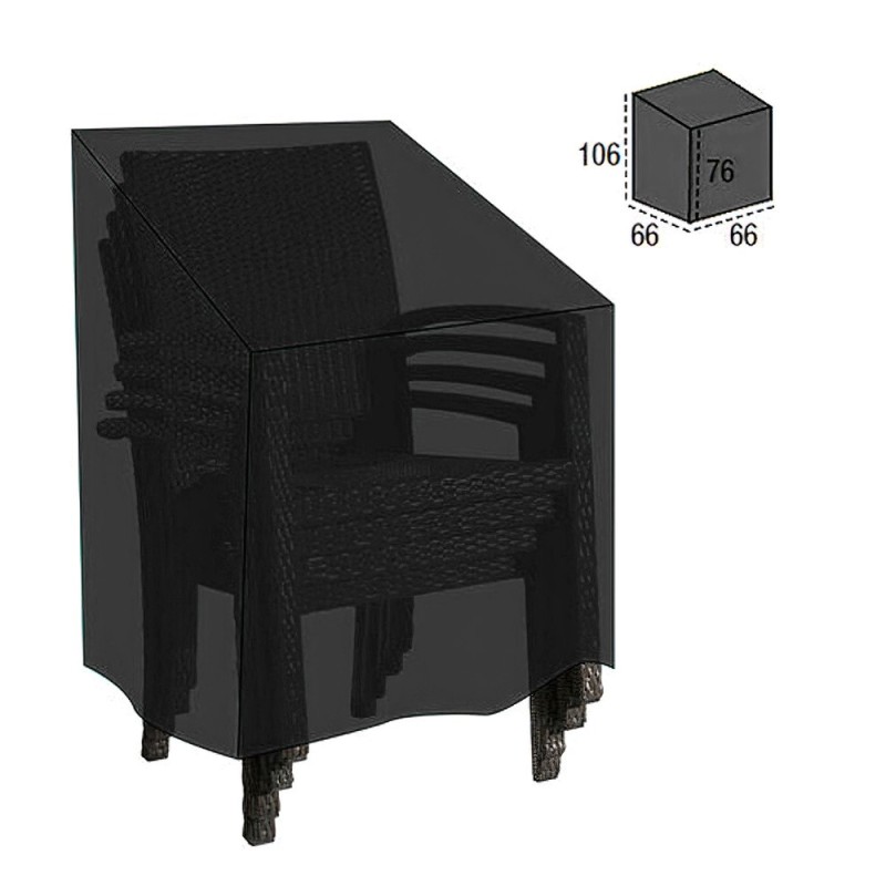 Funda Cubre Sillas Apilable 66x66x76x106 cm,