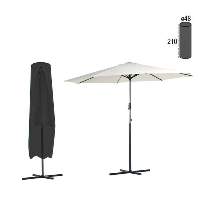 Funda Cubre Sombrilla Diámetro 48x210 cm,