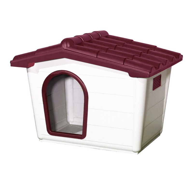 Caseta Perro Resina 80x56x60 cm,
