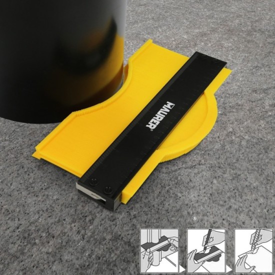 Medidor De Contornos 130x250 mm, Con Bloqueo, Medidor De Perfiles, Medidor Formas, Duplicador Perfiles, Preciso,Dureza Ajustable