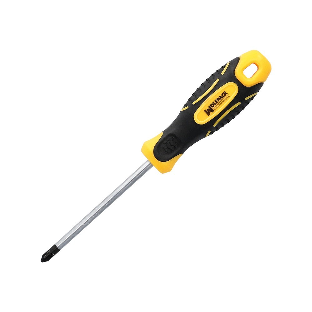 Destornillador Mango Bimaterial Phillips Nº 0 / 75 mm, Destornillador Plano, Cromo Vanadio, al por Mayor | Almacén de Ferretería