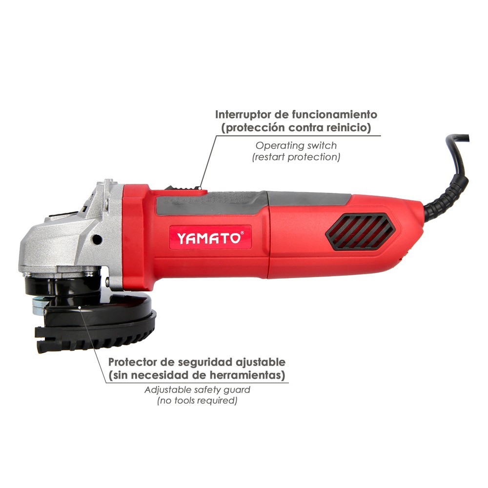 Amoladora 750 Watt, Disco Ø 115 mm, al por Mayor | Almacén de Ferretería