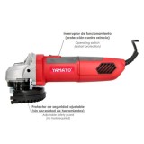 Amoladora 750 Watt, Disco Ø 115 mm, al por Mayor | Almacén de Ferretería