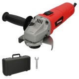 Amoladora Angular 900 Watt, Disco Ø 125 mm, 11,000 R,P,M, Mango 3 Posiciones Eje M14 Protector Disco Ajustable, Anti arranque al