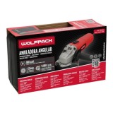 Amoladora Angular 900 Watt, Disco Ø 125 mm, 11,000 R,P,M, Mango 3 Posiciones Eje M14 Protector Disco Ajustable, Anti arranque al