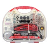 Multiherramienta 135 Watt, Con 210 Accesorios y Maletin, Herramienta Multifunción, Mini Taladro, Herramienta Rotativa, Amoladora