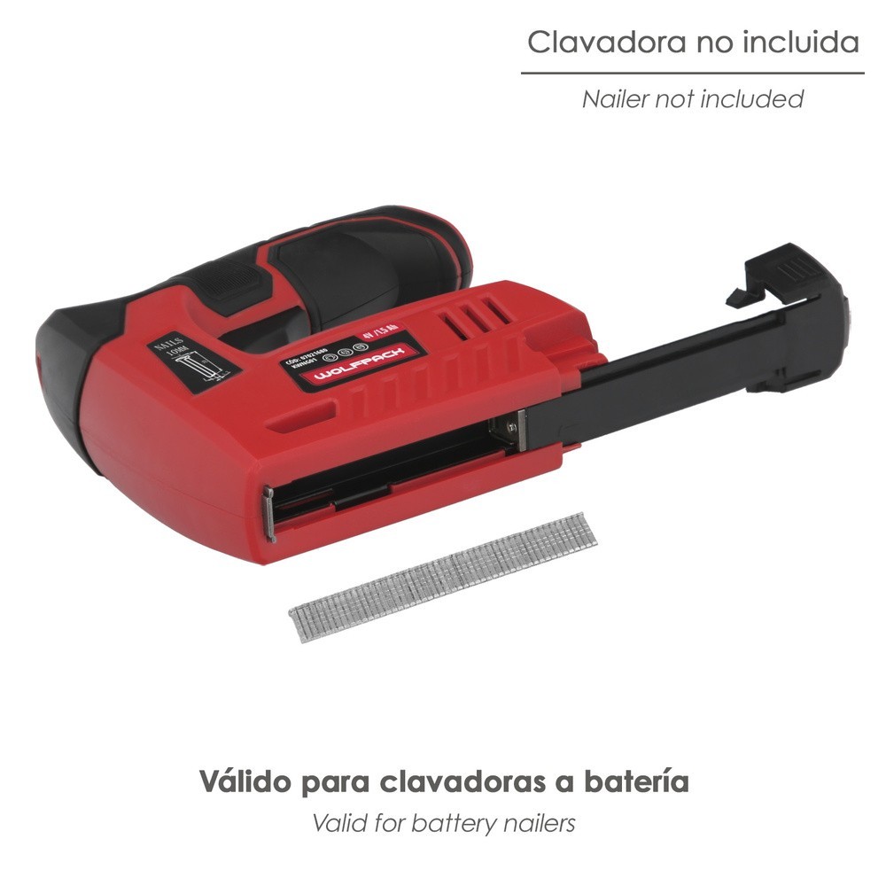 Clavos En "T" Para Clavadora Electrica / Neumatica, Caja 1,000 piezas, Clavo Tipo 530 al por Mayor | Almacén de Ferretería