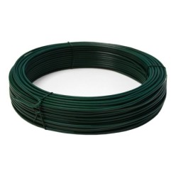 Alambre plastificado Verde Rollo 25 Kg, / Nº17