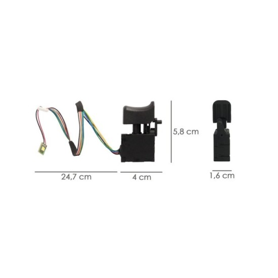 Interruptor Martillo SDS PLUS A Bateria 20 Volt, Con Bateria 4,0 Ah, , Codigo 07021670 al por Mayor | Almacén de Ferretería