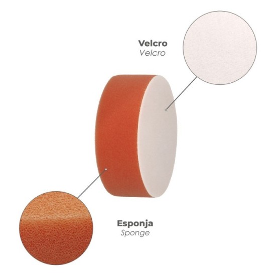 Disco Pulidor Esponja Con Velcro Ø 125mm, al por Mayor | Almacén de Ferretería
