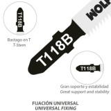 Hoja Sierra Calar Metal Grueso 5 Piezas HSS 21 TPI al por Mayor | Almacén de Ferretería