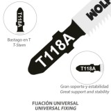 Hoja Sierra Calar Metal Fino 5 Piezas HSS 21 TPI al por Mayor | Almacén de Ferretería
