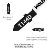 Hoja Sierra Calar Para Madera Corte Grueso 5 Piezas, Hoja Cromo Vanadio 58, Vastago T Universal, al por Mayor | Almacén de Ferre